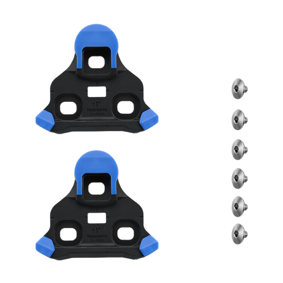 CL-SL120 SPD-SLR CLEAT SET 2-DEGREE FLOAT TYPE BLUE