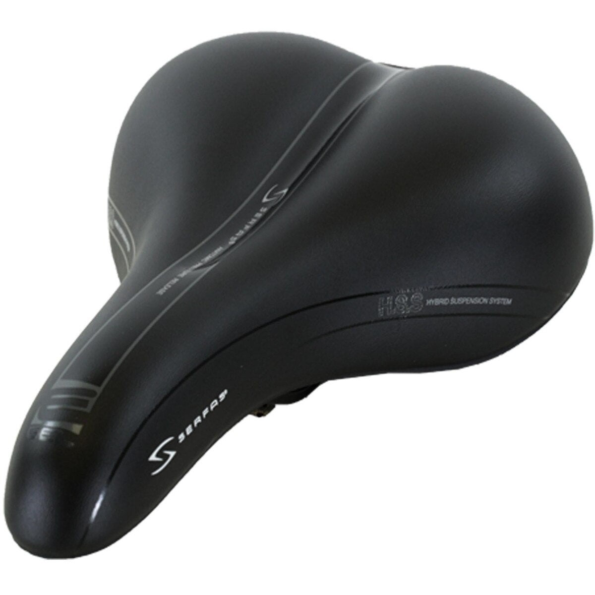 Serfas E-Gel Dual Density Men's Saddle 184mm