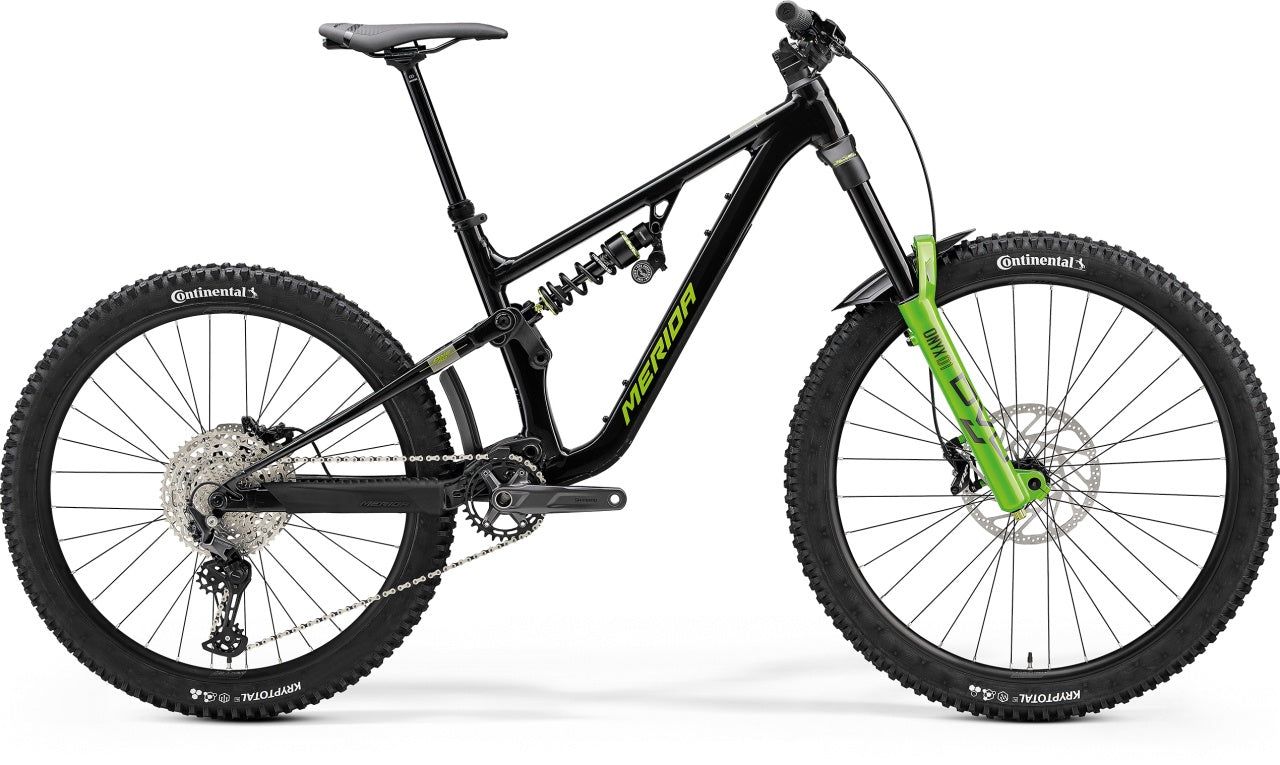 MERIDA ONE SIXTY FR 600 - METALLIC BLACK(GREY/GREEN) - DC Cycles -
