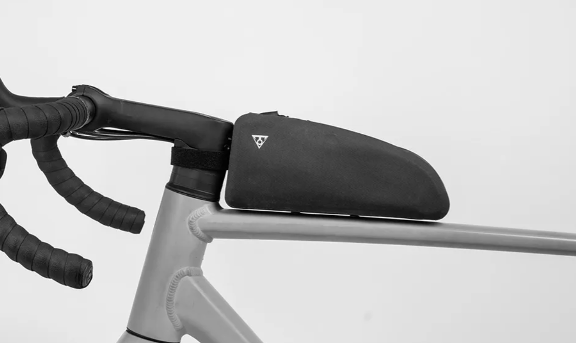 Topeak Bikepacking Toploader Dry Bag 1L Top Tube Mount Bag Black