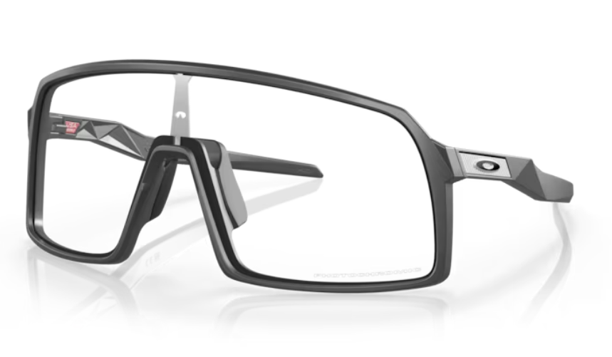 Oakley Sutro Matte Carbon / Clear Photochromic