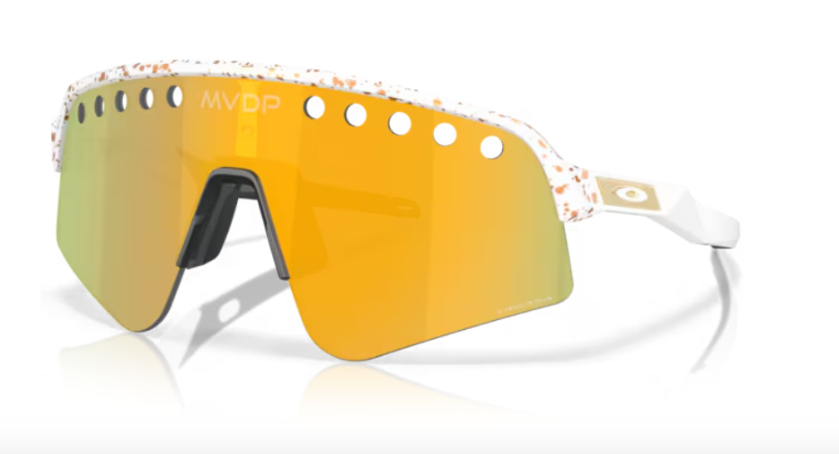 Oakley Sutro Lite Sweep MVDP Red/Gold Splatter Prizm 24K
