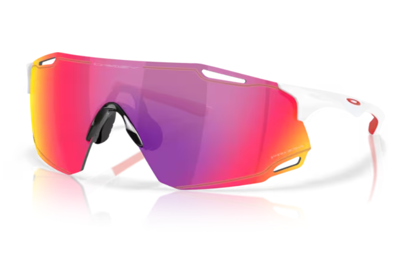 Oakley Cybr Dyno Polished White / Prizm Road