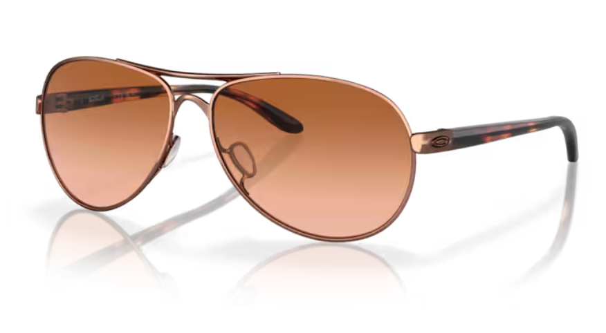 Oakley Feedback Rose Gold w/VR50 Brown Gradient - MT