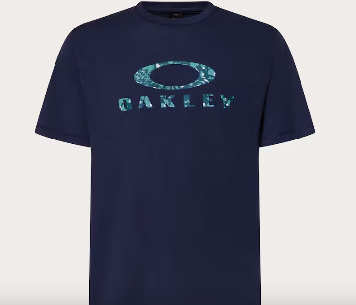 Oakley Bark Sun Tee Abyss/Swimming Pool Blue