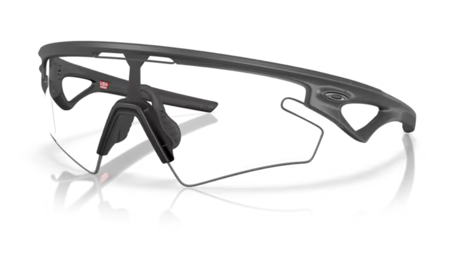 Oakley Sphaera Slash Carbon w/Clear - Black