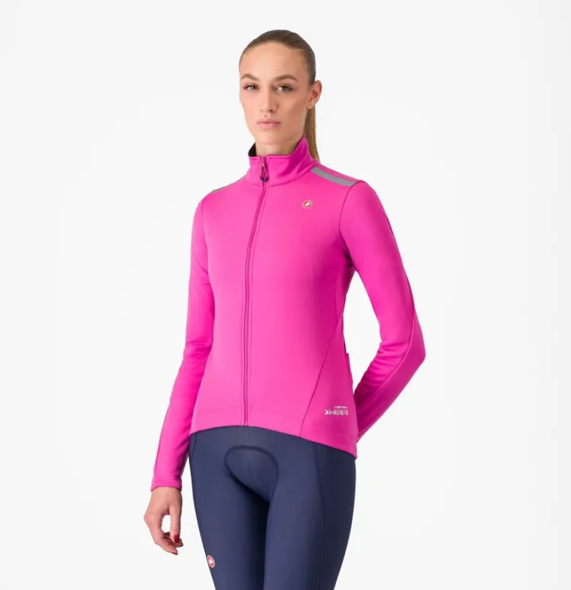 Castelli Jacket Espresso Air Women's Violet Pink