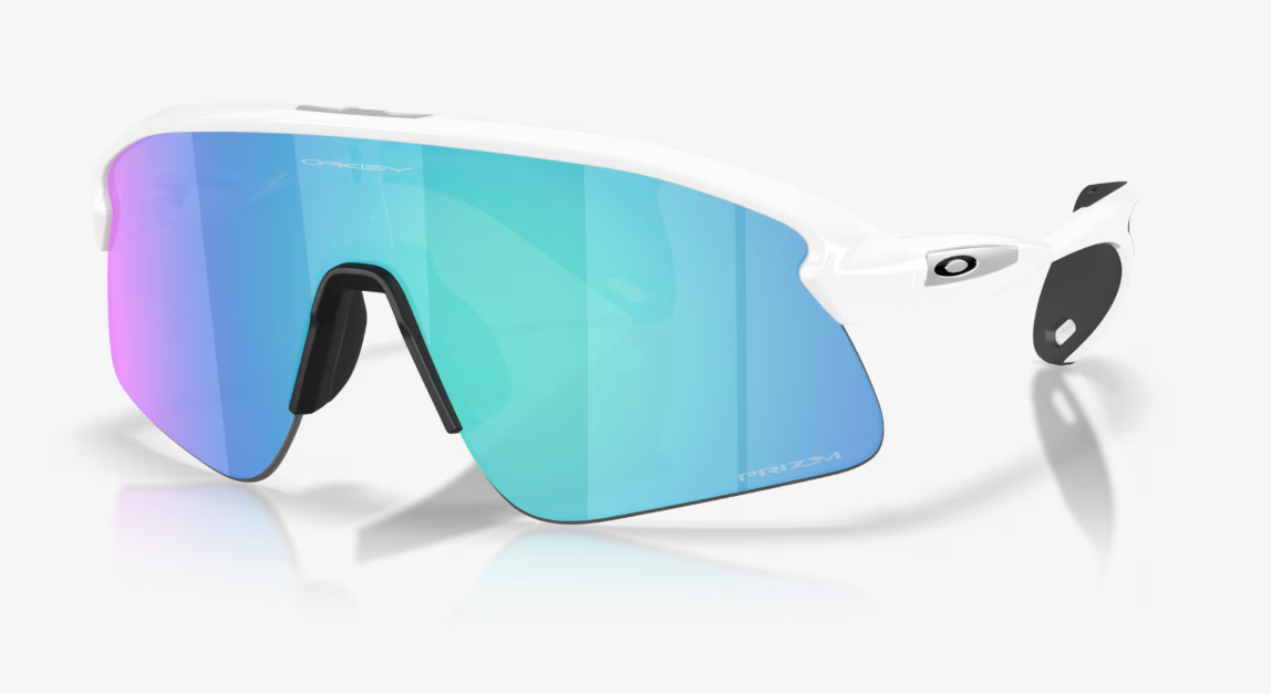 Oakley Stunt Devil Matte White w/Prizm Sapphire PT