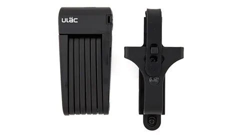 ULAC Lock Type-X Folding Hardened Steel Key 6mm x 70cm Black - DC Cycles -
