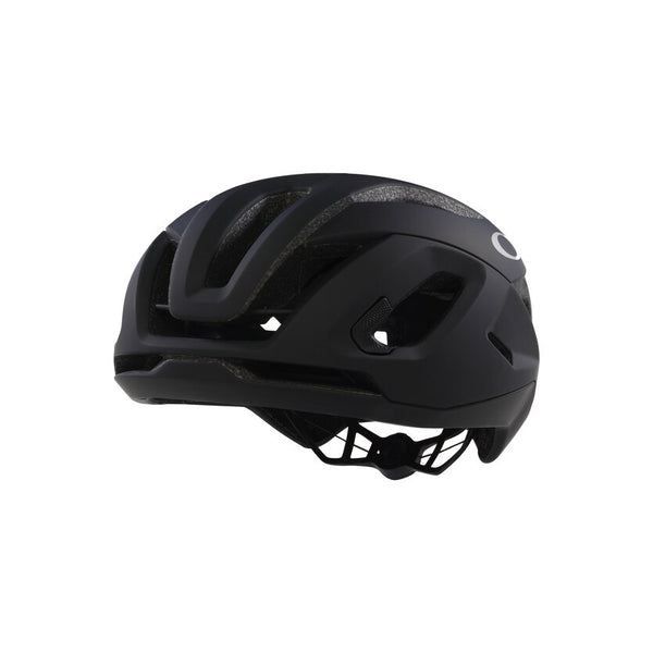 Oakley Aro5 race matte black cycling helmet with integrated visor