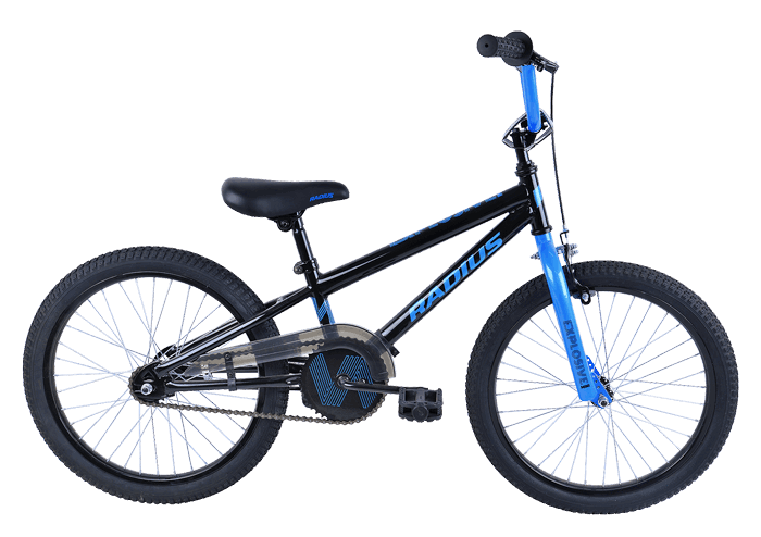 22 EXPLOSIVE MINI 20 - BLACK/BLUE - DC Cycles -  