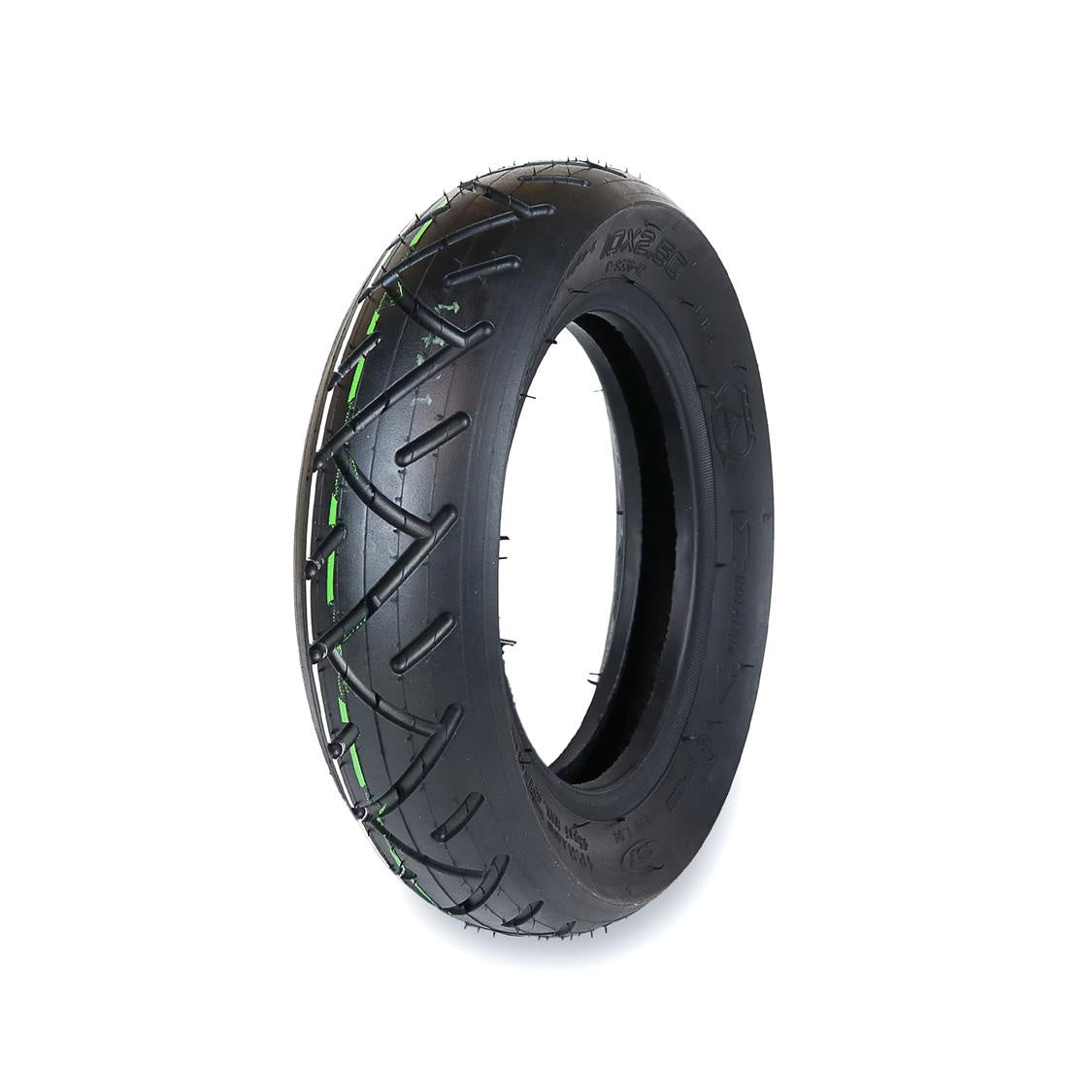 TYRE 10 x 2.50 (60/80-6) SCOOTER SLICK BLACK C9336
