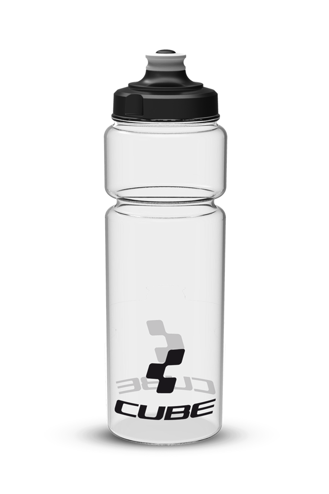 CUBE Bottle 0.75l Icon (Transparent) - DC Cycles -  
