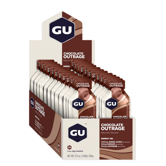 GU ENERGY GEL CHOCOLATE OUTRAGE