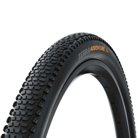 Continental Terra Adventure tubeless-ready folding tire, 700c, black with rugged tread