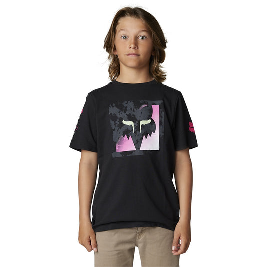 FOX YOUTH DETONATE SS TEE [BLACK]