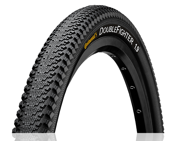 Continental Double Fighter III Wire Bead Tyre 29 x 2.0 Black
