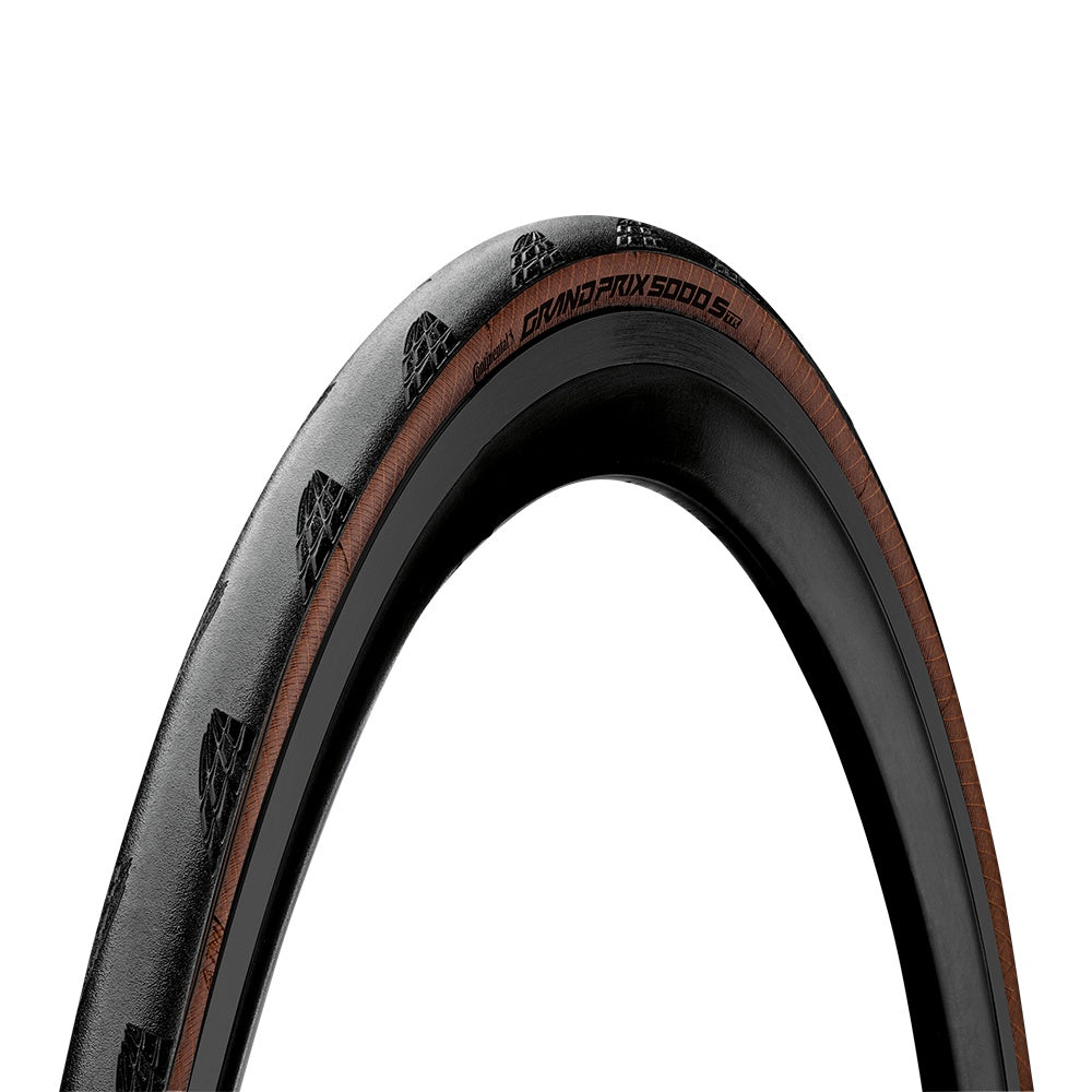 Continental GP5000S TR Tubeless Ready Folding Tyre 700 x 25 / 25-622 Black / Transparent