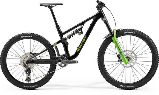 MERIDA ONE SIXTY FR 600 - METALLIC BLACK(GREY/GREEN) - DC Cycles -  