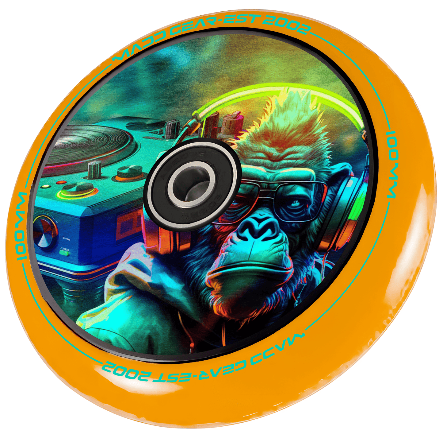 MADD GEAR 100MM GORILLA WHEEL ORANGE