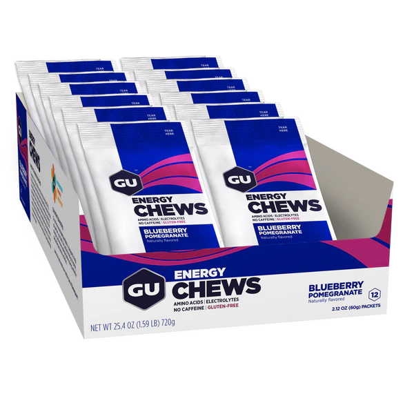 GU Chews  Blueberry Pomegranate