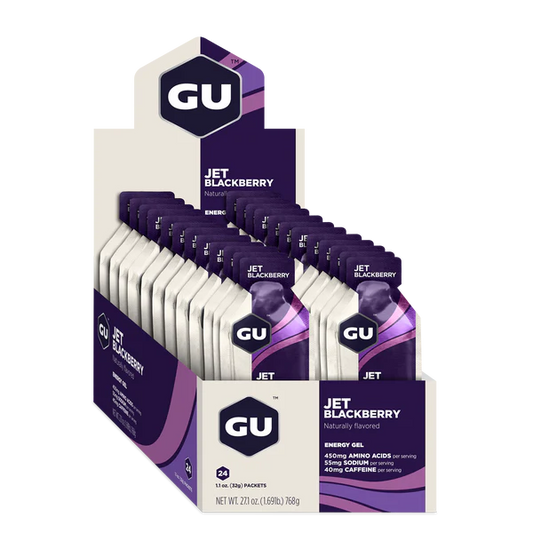 GU ENERGY GEL JET BLACKBERRY