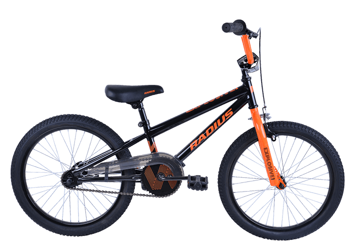 22 EXPLOSIVE MINI 20 - BLACK/ORANGE - DC Cycles -  