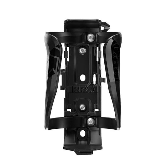 Black smart cage mount with adjustable side arms and front mounting plate