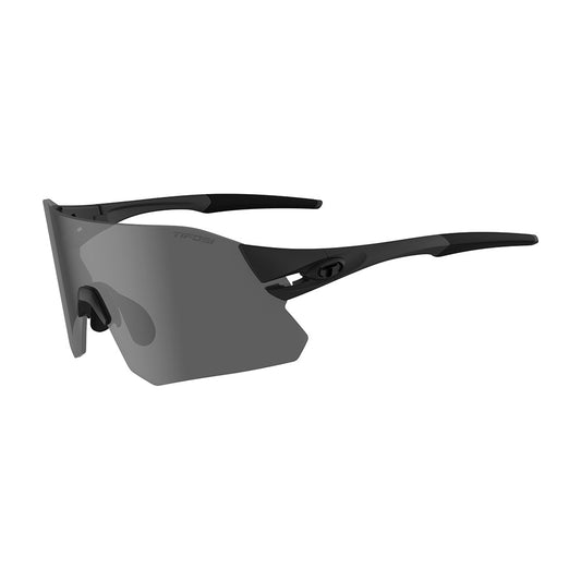 Tifosi Rail Sunglasses Blackout with Smoke, AC Red and Clear Lens