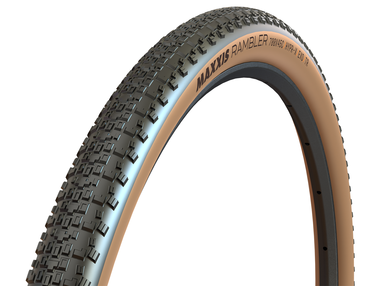 MAXXIS 700 x 45 RAMBLER HYPR X/EXO/TR TANWALL 120TPI FOLDABLE
