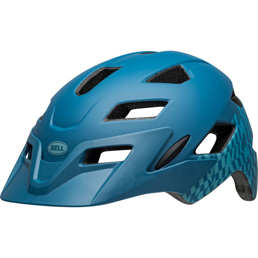 Bell Helmet Sidetrack Youth Matte Blue