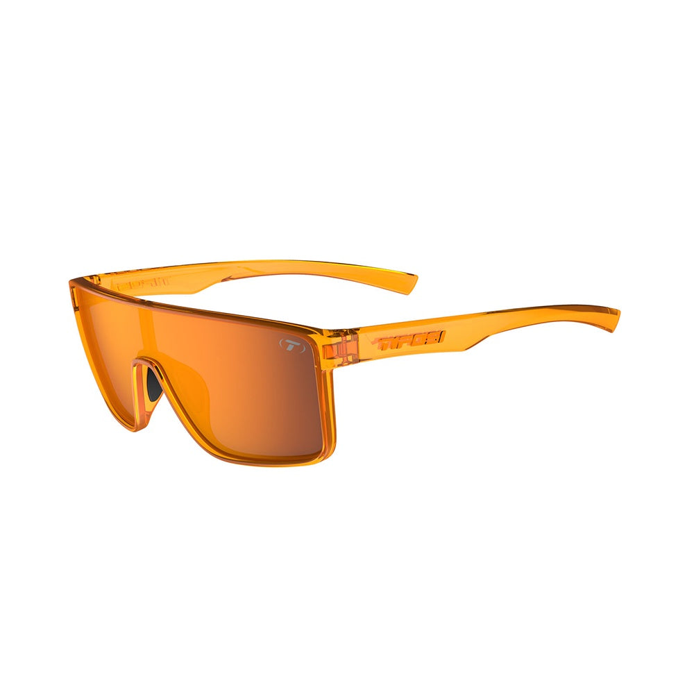 Tifosi Sanctum Sunglasses Amber Blaze with Atomic Orange Mirror Lens