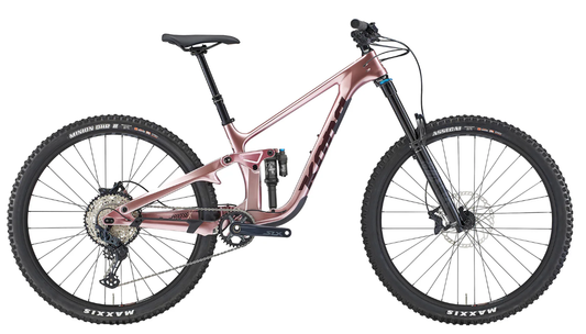 KONA PROCESS X CR Gloss Metallic Dusty Rose w/ Chocolate & Bronze Decals