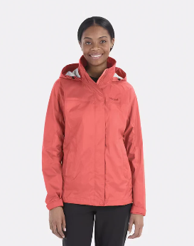 MARMOT Wm's PreCip Eco Jacket Grapefruit