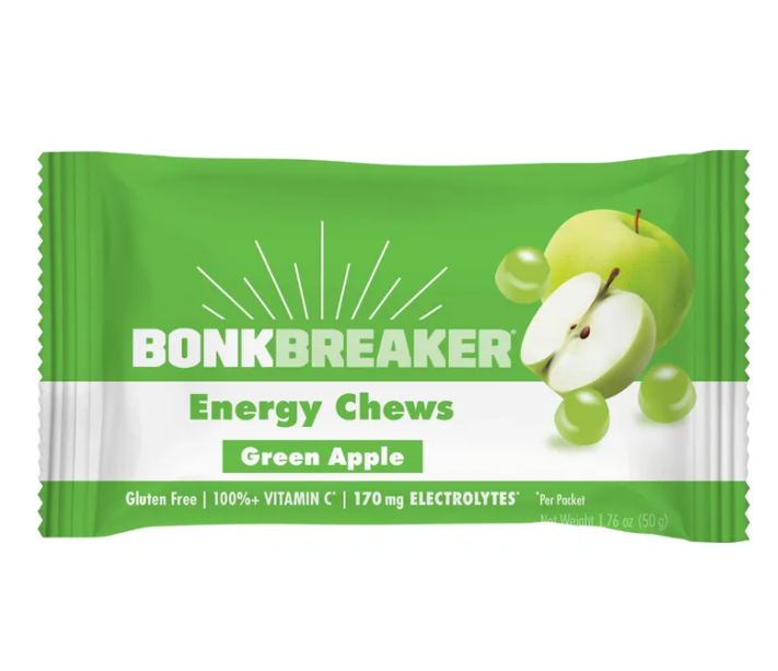 Bonk Breaker Energy Chews Green Apple