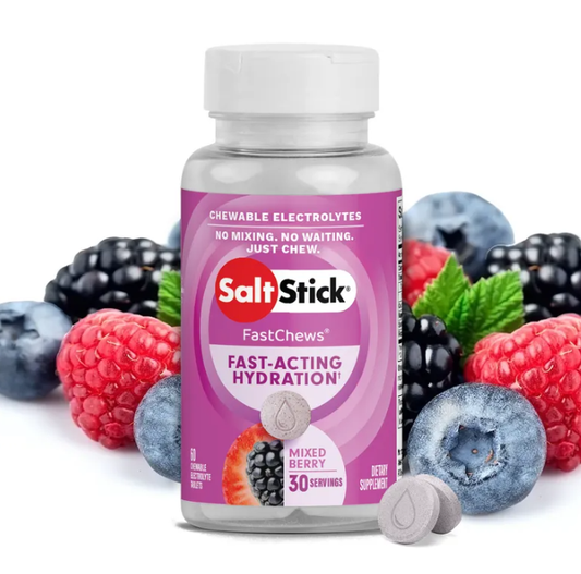 Saltstick FastChews Mixed Berry Bottle of 60 chews