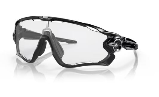 Oakley Jawbreaker Polished Black / Clear/Black Photochromic Irid