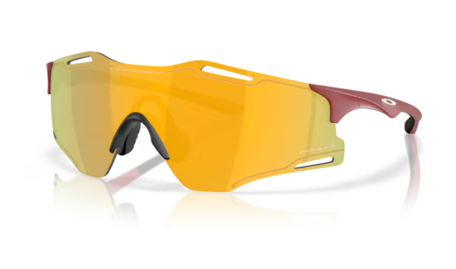 Oakley Cybr Zero Matte Iron Red /  Prizm 24K