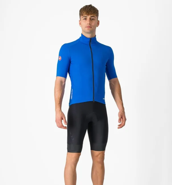 Castelli Jersey Perfetto RoS 2 Wind Jersey Azzurro Italia