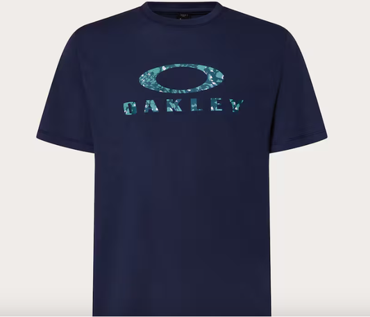 Oakley Bark Sun Tee Abyss/Swimming Pool Blue