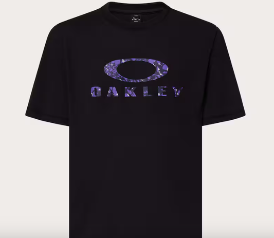 Oakley Bark Sun Tee Blackout/Deep Violet