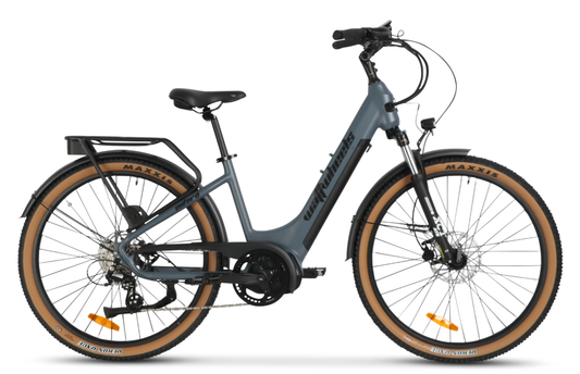 Wattwheels Oxford V3 Denim blue 672Wh Battery Upgrade