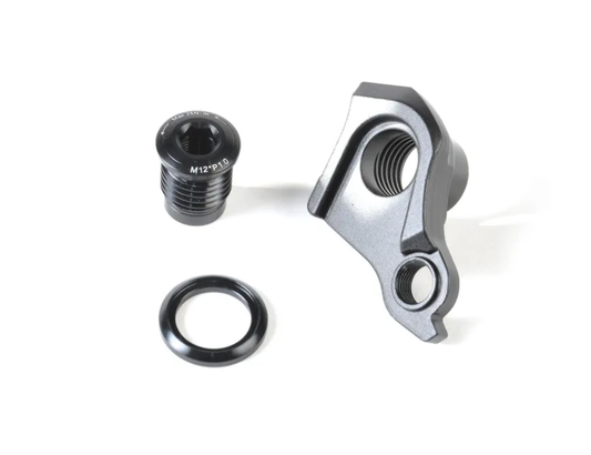 Rear derailleur hanger, metal UDH bracket with M12x1.0 thread