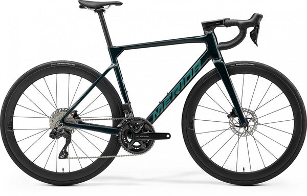 SCULTURA 6000 road bicycle, green frame with black wheels