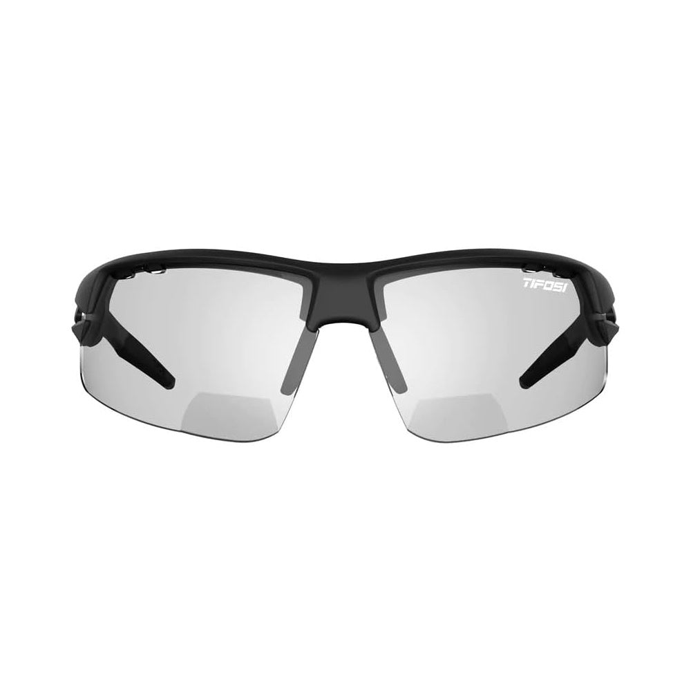 Tifosi Crit Sunglasses Blackout Reader with Light Night Fototec + 2.0 Lens