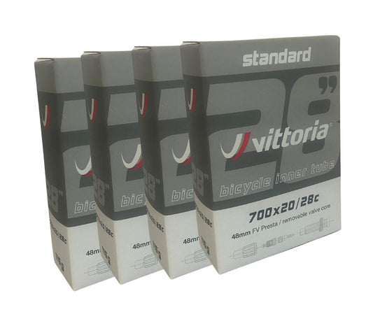 VITT  Tube Standard 700x20/28c Presta RVC 48mm 4pk