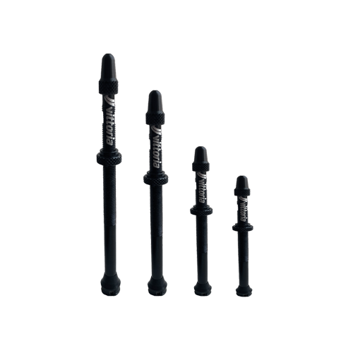 Tubeless Valve Multiway Alloy Black 80mm (2pcs)
