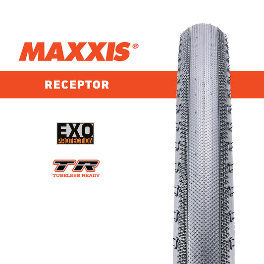 MAXXIS 700 x 40c RECEPTOR 120TPI EXO/TR FOLDABLE