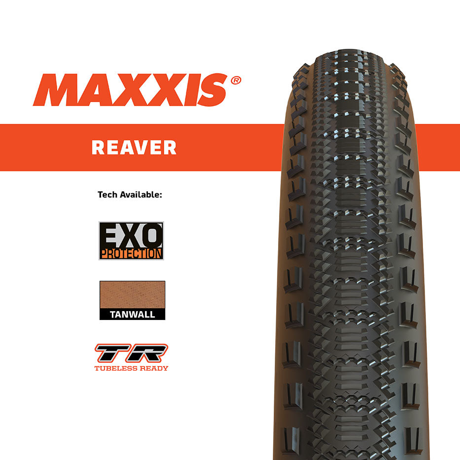 MAXXIS 700 x 40 REAVER EXO/TR/TANWALL 120TPI FOLDABLE