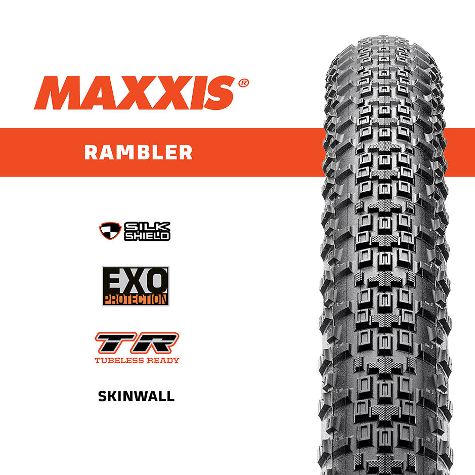 MAXXIS 700 x 45 RAMBLER EXO/TR FOLDABLE